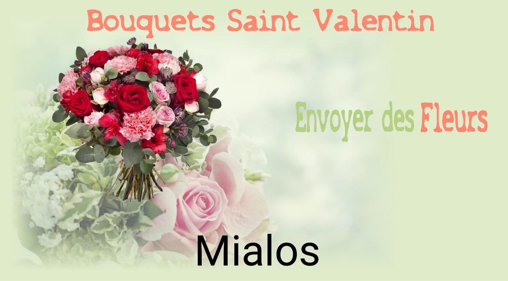 Roses de Saint-Valentin livrées à Mialos